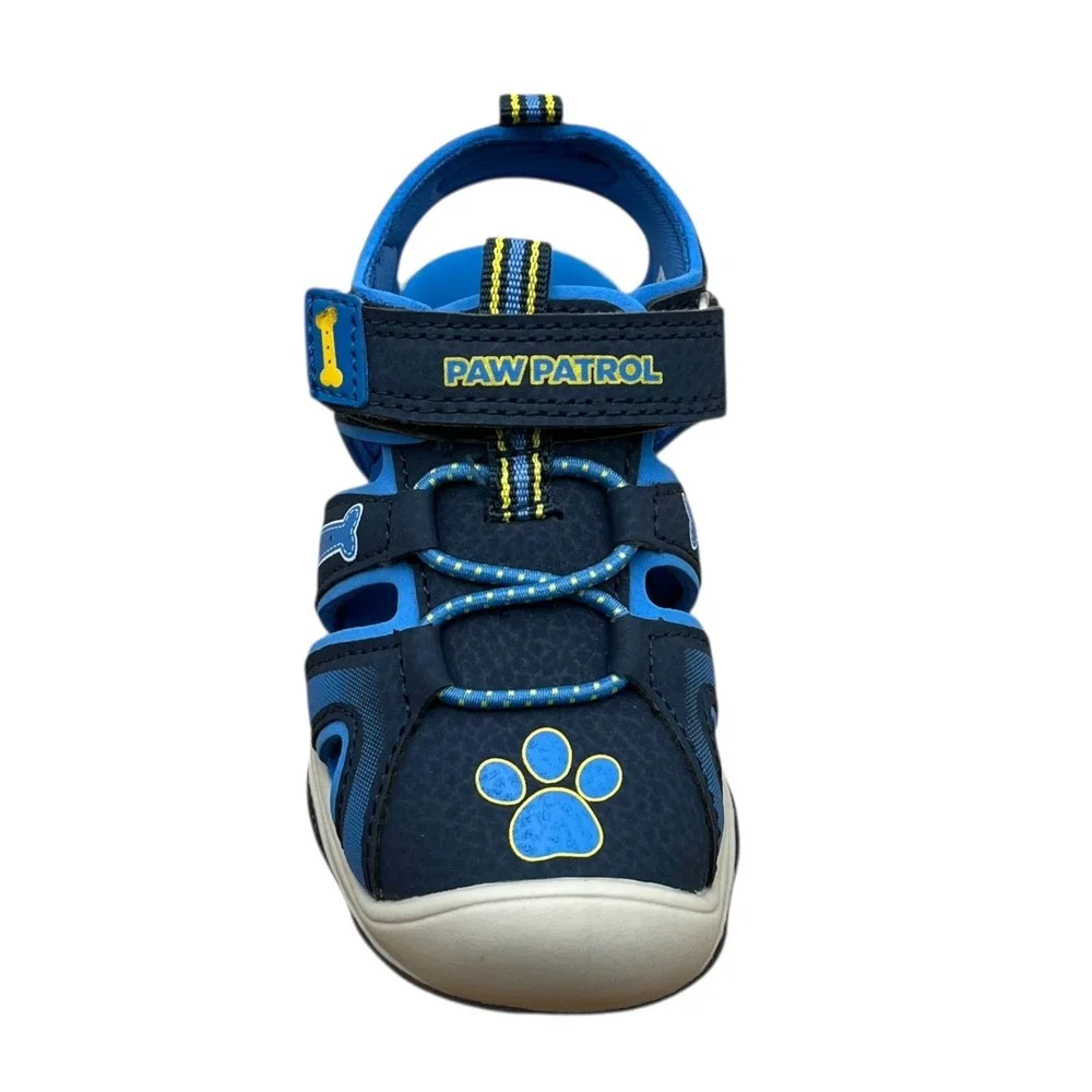 Paw Patrol Toddler Boys Light Up Sport Fisherman Sandals Size 6 Blue Closed Toe